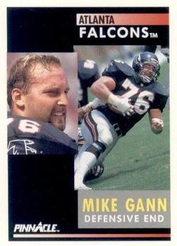 1991 Pinnacle #153 Mike Gann Front