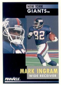 1991 Pinnacle #156 Mark Ingram Front