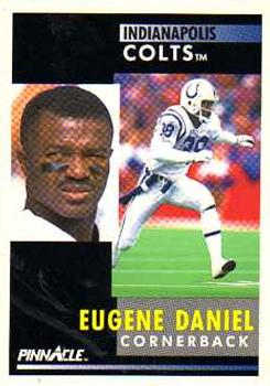 1991 Pinnacle #158 Eugene Daniel Front