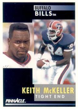1991 Pinnacle #163 Keith McKeller Front
