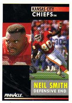 1991 Pinnacle #214 Neil Smith Front