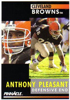 1991 Pinnacle #226 Anthony Pleasant Front