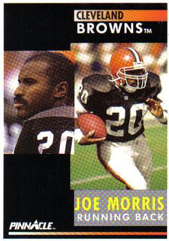 1991 Pinnacle #231 Joe Morris Front