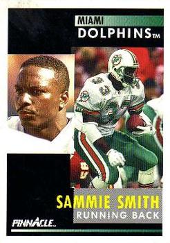 1991 Pinnacle #240 Sammie Smith Front
