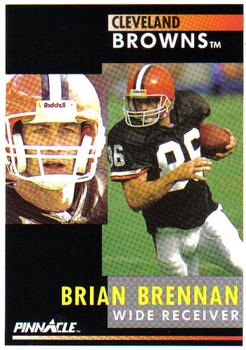 1991 Pinnacle #241 Brian Brennan Front