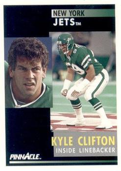1991 Pinnacle #257 Kyle Clifton Front