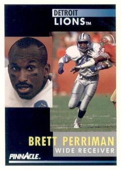 1991 Pinnacle #271 Brett Perriman Front