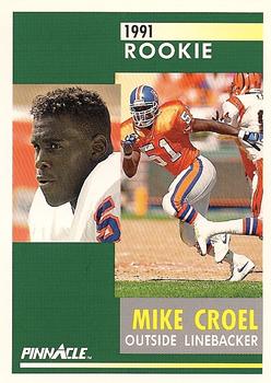 1991 Pinnacle #292 Mike Croel Front