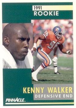 1991 Pinnacle #297 Kenny Walker Front