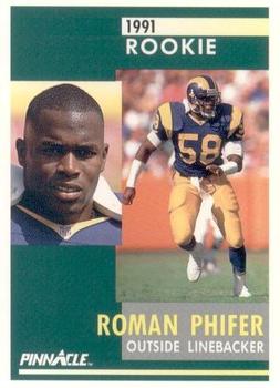 1991 Pinnacle #298 Roman Phifer Front