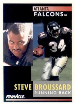 1991 Pinnacle #31 Steve Broussard Front