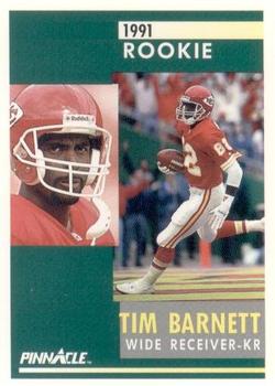 1991 Pinnacle #327 Tim Barnett Front