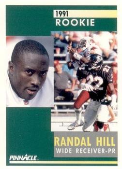 1991 Pinnacle #335 Randal Hill Front