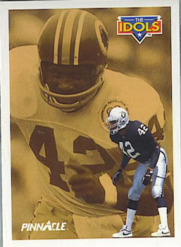 1991 Pinnacle #381 Ronnie Lott / Charley Taylor Front