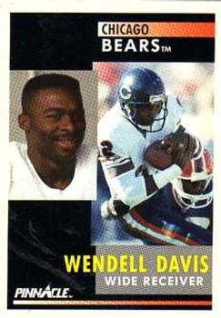 1991 Pinnacle #43 Wendell Davis Front