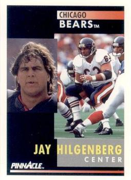 1991 Pinnacle #65 Jay Hilgenberg Front