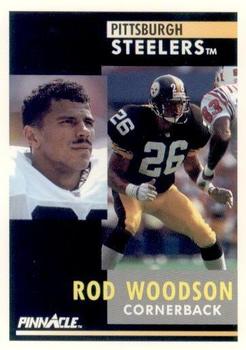 1991 Pinnacle #72 Rod Woodson Front