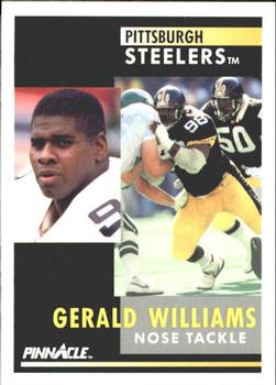1991 Pinnacle #39 Gerald Williams Front