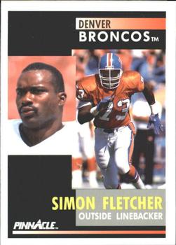 1991 Pinnacle #73 Simon Fletcher Front