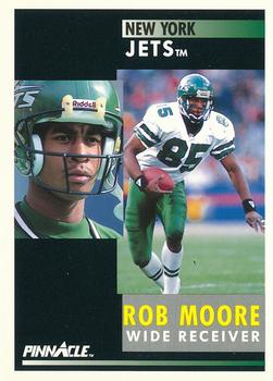 1991 Pinnacle #174 Rob Moore Front