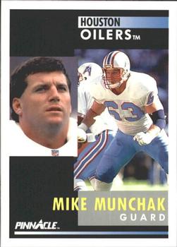 1991 Pinnacle #266 Mike Munchak Front