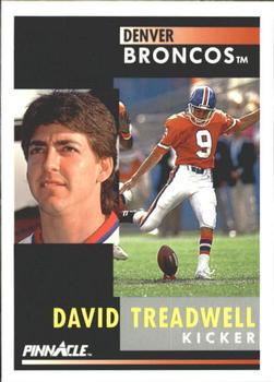 1991 Pinnacle #267 David Treadwell Front
