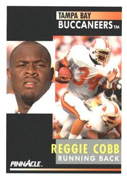 1991 Pinnacle #279 Reggie Cobb Front