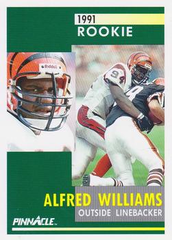 1991 Pinnacle #289 Alfred Williams Front