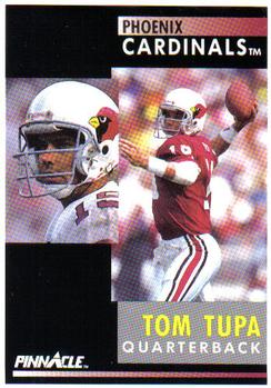 1991 Pinnacle #90 Tom Tupa Front