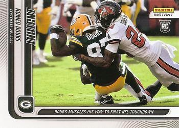 2022 Panini Instant NFL #34 Romeo Doubs Front