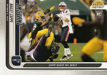 2022 Panini Instant NFL #42 Bailey Zappe Front