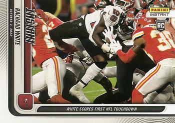 2022 Panini Instant NFL #45 Rachaad White Front