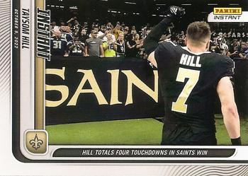 2022 Panini Instant NFL #53 Taysom Hill Front
