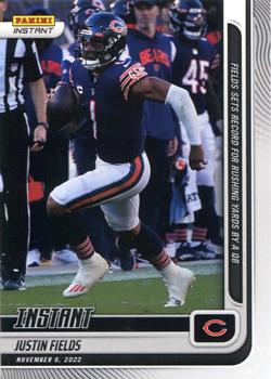 2022 Panini Instant NFL #92 Justin Fields Front