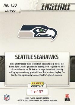 2022 Panini Instant NFL #133 Seattle Seahawks Back