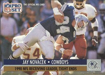 1991 Pro Set #12 Jay Novacek Front