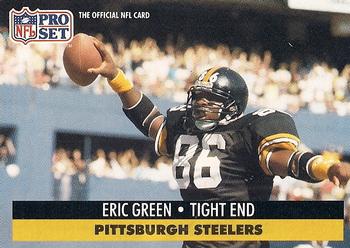 1991 Pro Set #273 Eric Green Front