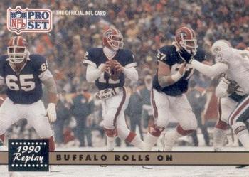 1991 Pro Set #341 Buffalo Rolls On Front