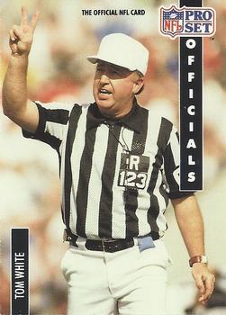 1991 Pro Set #368 Tom White Front