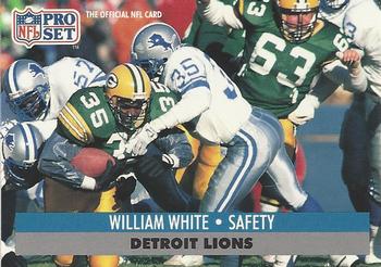 1991 Pro Set #504 William White Front