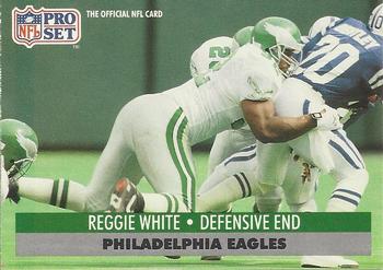 1991 Pro Set #620 Reggie White Front