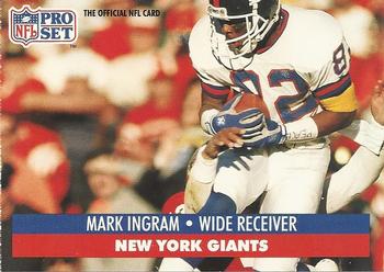 1991 Pro Set #65 Mark Ingram Front