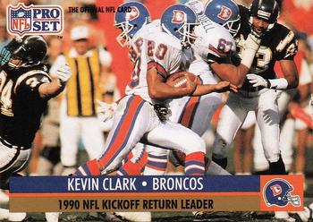 1991 Pro Set #17 Kevin Clark Front
