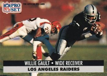 1991 Pro Set #190 Willie Gault Front