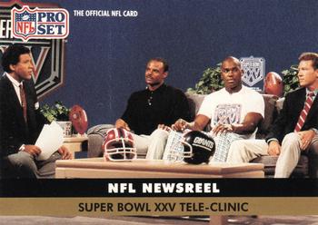 1991 Pro Set #349 Super Bowl XXV Tele-Clinic Front