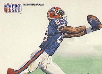 1991 Pro Set #406 Andre Reed Front