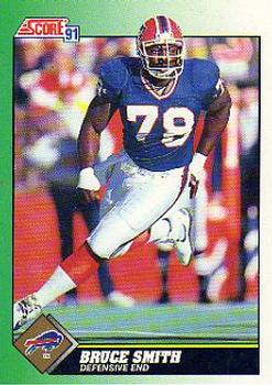 1991 Score #278 Bruce Smith Front
