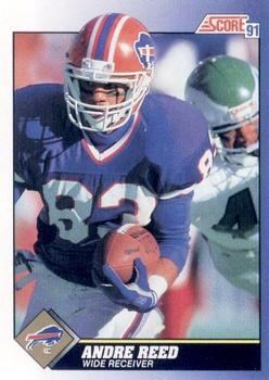 1991 Score #53 Andre Reed Front