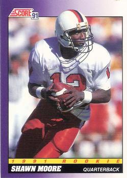 1991 Score #577 Shawn Moore Front