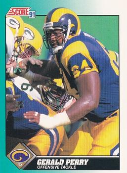 1991 Score Supplemental #23T Gerald Perry Front